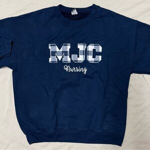 Navy Blue Crewneck Sweater